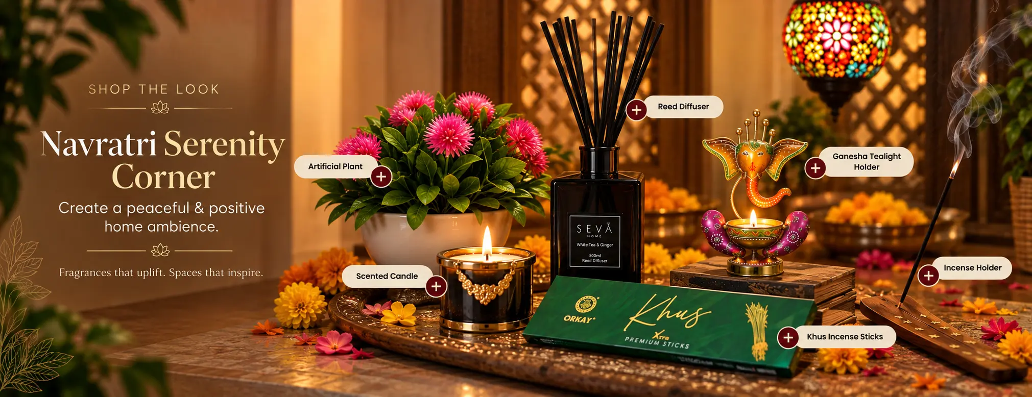 Navratri Serenity Corner - Shop the Look