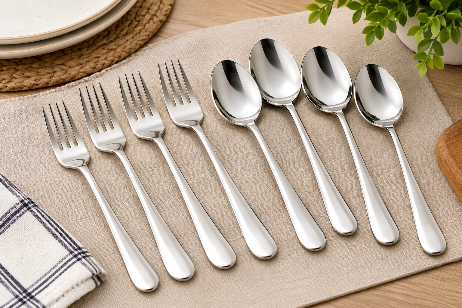 Forks and spoons