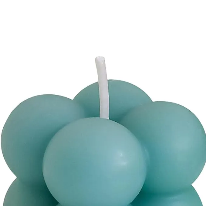 SS Enterprise Organic Soy Wax Bubble Candle for Home Decor | Scented Aromatic Fragrance Candles | Smoke-Free Pillar Candle