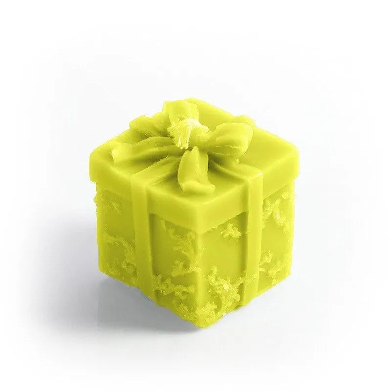 SS ENTERPRISE Organic Soy Wax Gift Shape Candle for Home Decor | Scented Aromatic Fragrance Candles | Smoke-Free Pillar Candles