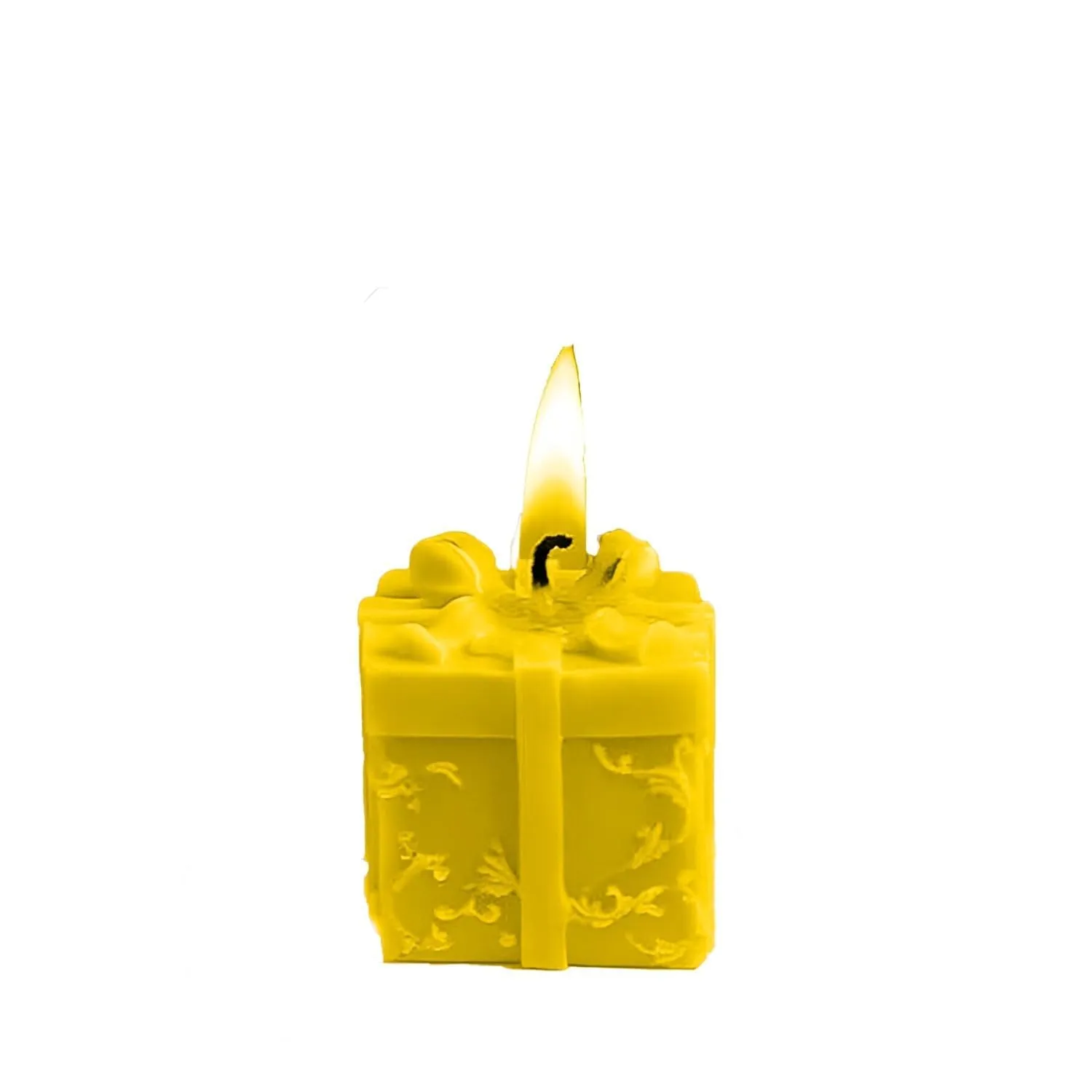 SS ENTERPRISE Organic Soy Wax Gift Shape Candle for Home Decor | Scented Aromatic Fragrance Candles | Smoke-Free Pillar Candles