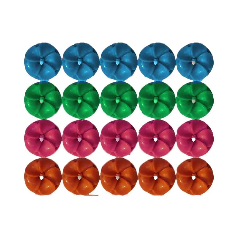 SS Enterprises Floating Candles for Water Bowl | Soya Wax Candles Home Decor | Smoke Free Floating Candles Home Decorations | Burning Time 3 Hrs Pack of 20 scented Candles (Multicolor)