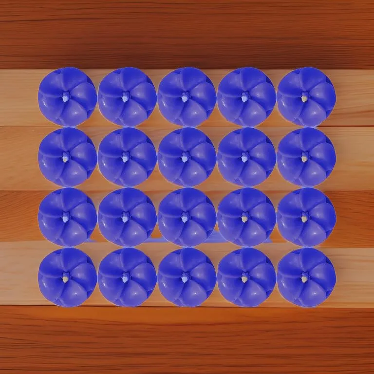 SS Enterprise Floating Candles SOYA Wax Candles Home Decor | Smoke Free Floating Candles Diwali Candle | Burning Time 3 Hrs Pack of 20 Unscented Candles