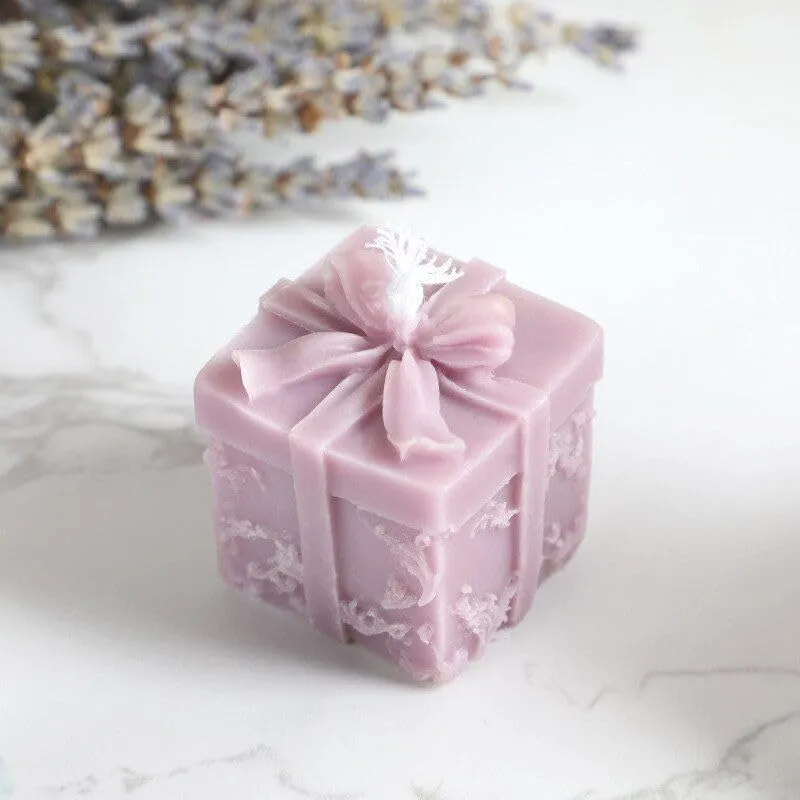 SS Enterprise Organic Soy Wax Gift Shape Candle for Home Decor | Scented Aromatic Fragrance Candles | Smoke-Free Pillar Candles