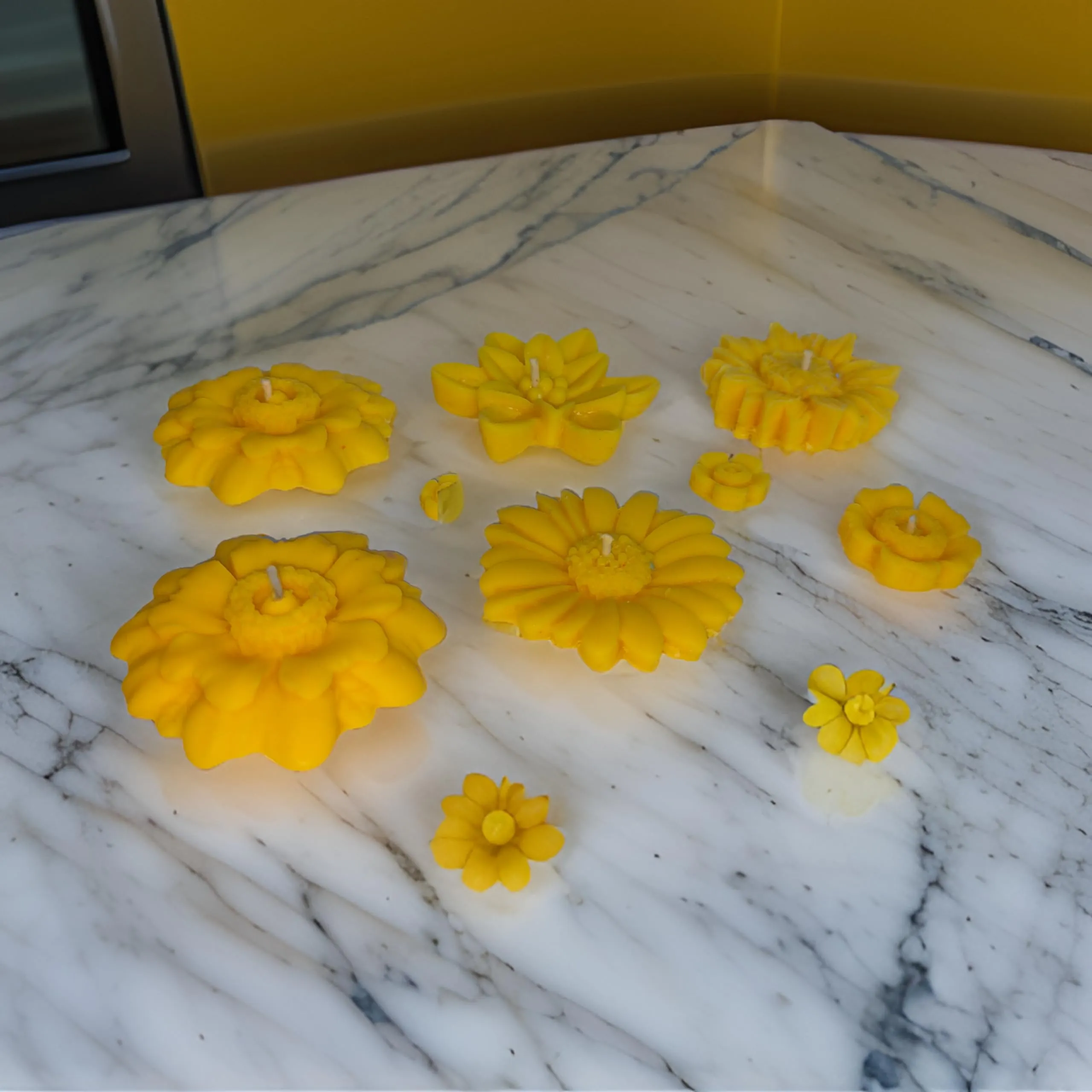 Floating Candle Set of 6 Candle | Diwali Candle SOYA Wax Candle | Organic Candle |