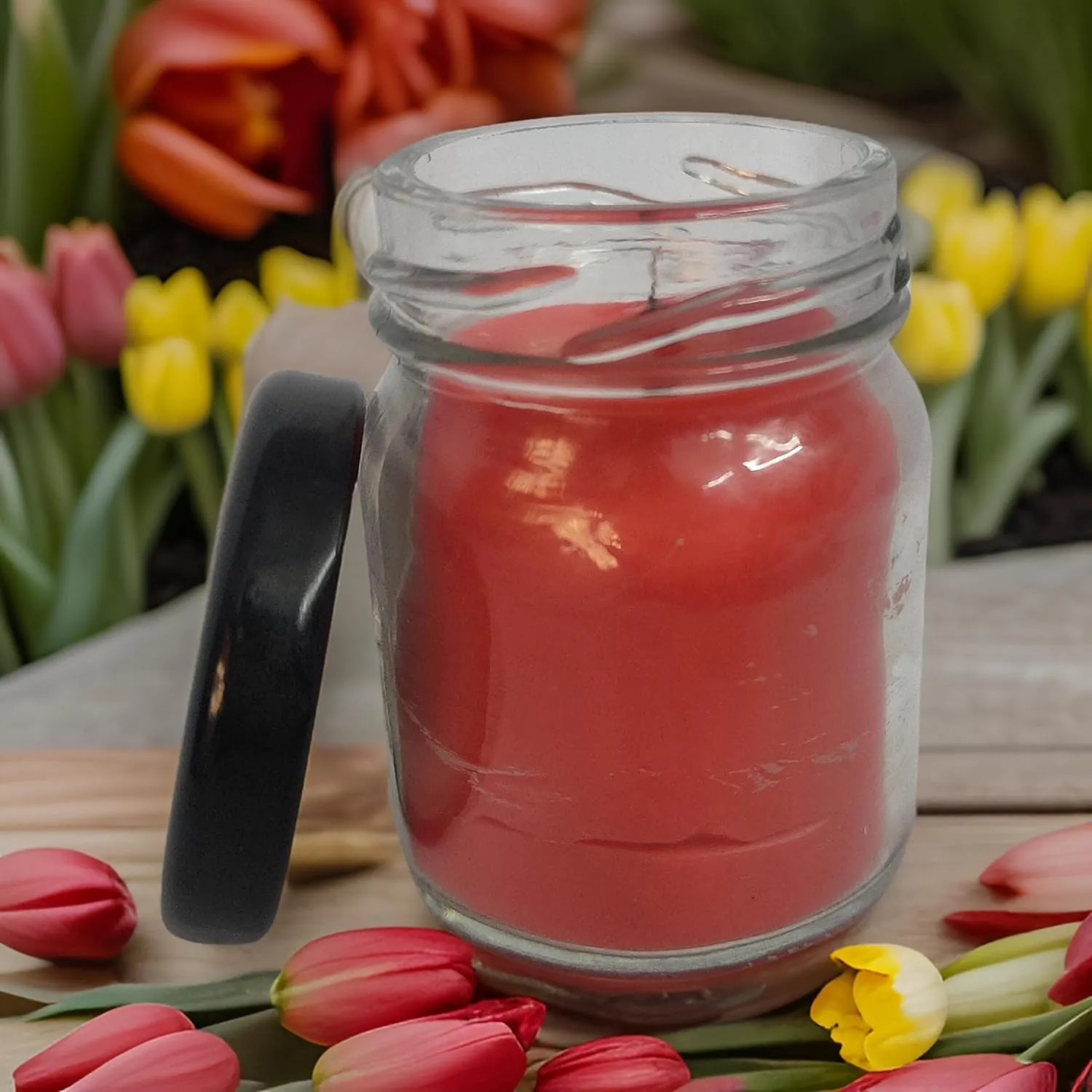 SS Enterprise Organic SOYA Wax Candles for Home Decor, Diwali, Valentine's Day, 44 Hours Burn Time, Set of 5, Stainless Steel Jars