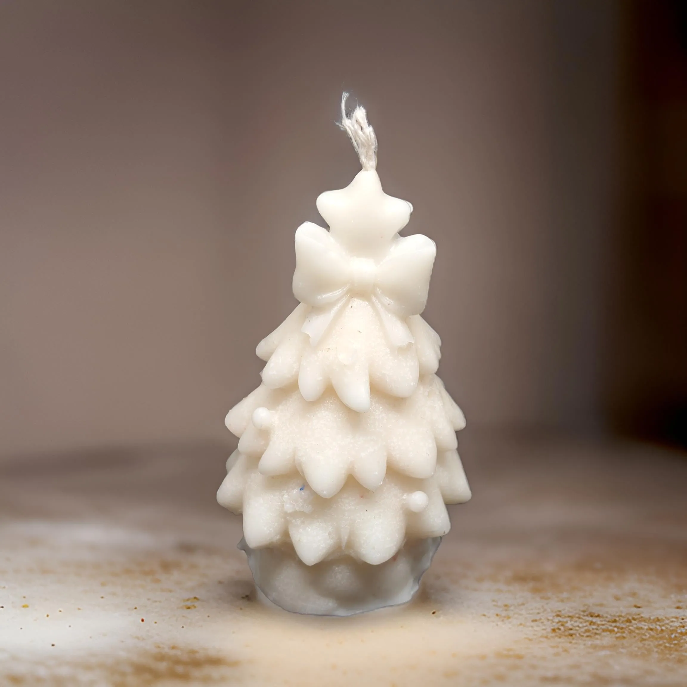 SS enterprise Christmas Scented Wax Candle | Xmas Candle | Santa, Gift & Tree | Organic Soy Wax Piller Candle for Decor | Smoke-Free Candle | Xmas Decoration Accessories