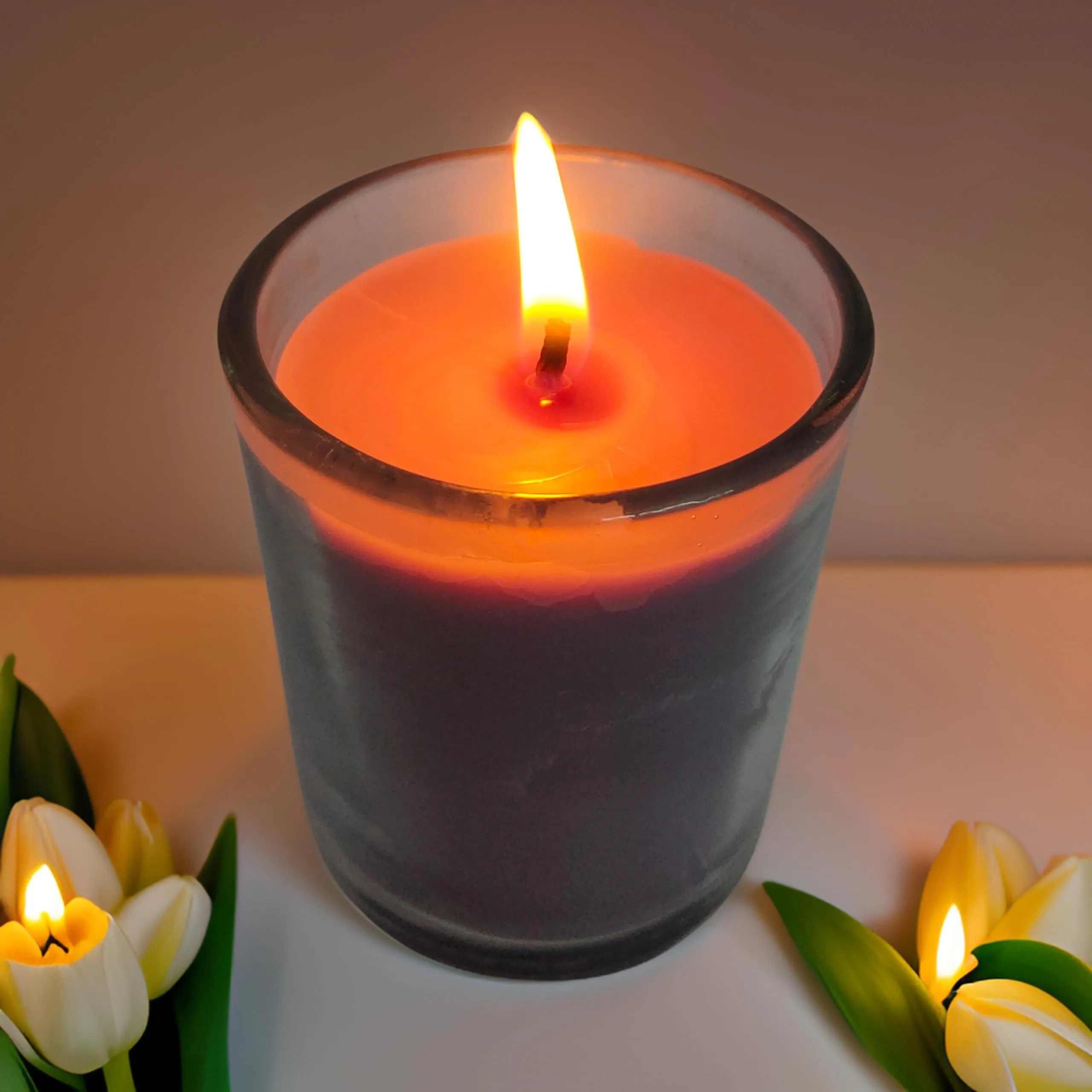 Jar Candle for Home Decorationa | Diwali Candle | Valaentine Day Decoration Candle | Organic SOYA Wax Candle | 44 Hrs Burn Time