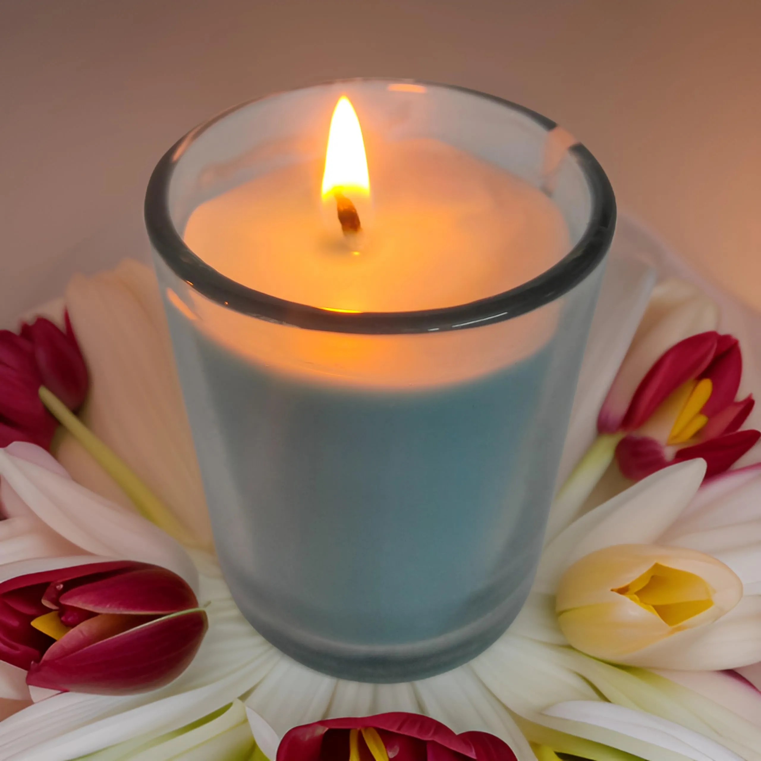 Jar Candle for Home Decorationa | Diwali Candle | Valaentine Day Decoration Candle | Organic SOYA Wax Candle | 44 Hrs Burn Time