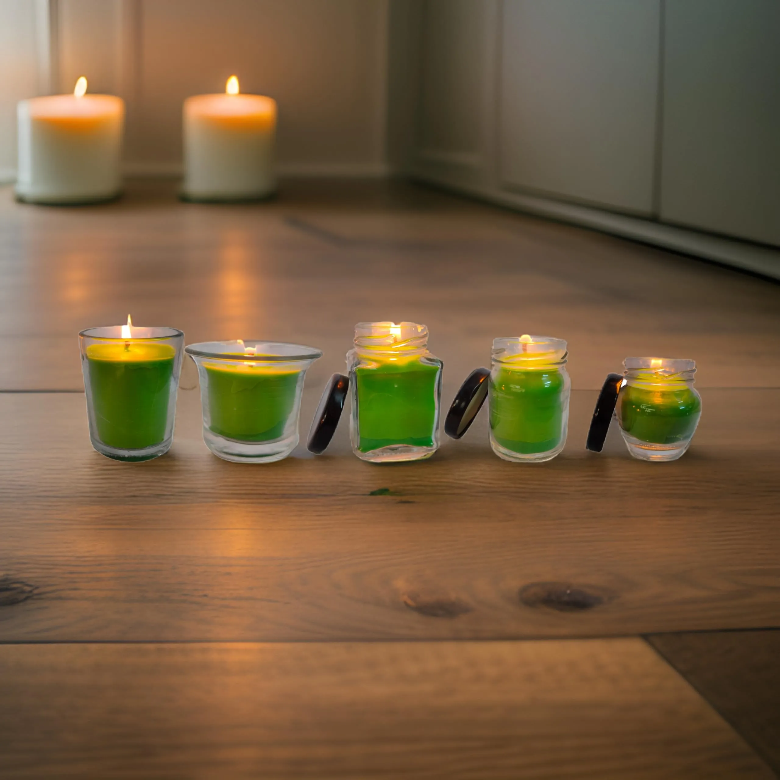 Jar Candle for Home Decorationa | Diwali Candle | Valaentine Day Decoration Candle | Organic SOYA Wax Candle | 44 Hrs Burn Time