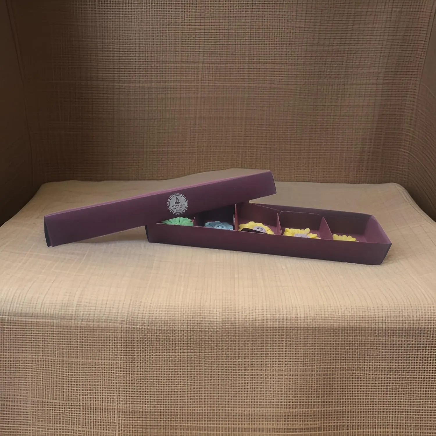 Floating Candle Set of 6 Candle | Diwali Candle Soya Wax Candle | Organic Candle | (Yellow)