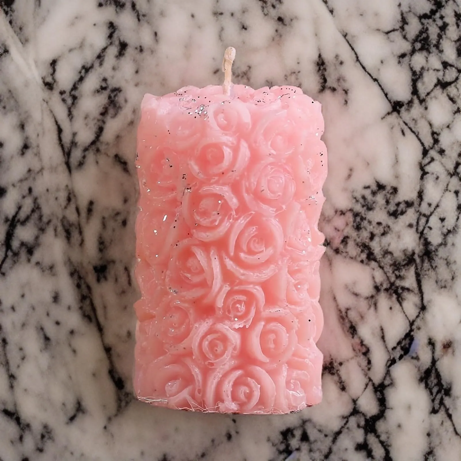 Rose Flower Shape Candle for Home Decor | Romantic Fragrance Candles | Smoke-Free Pillar Candle | Romantic Night