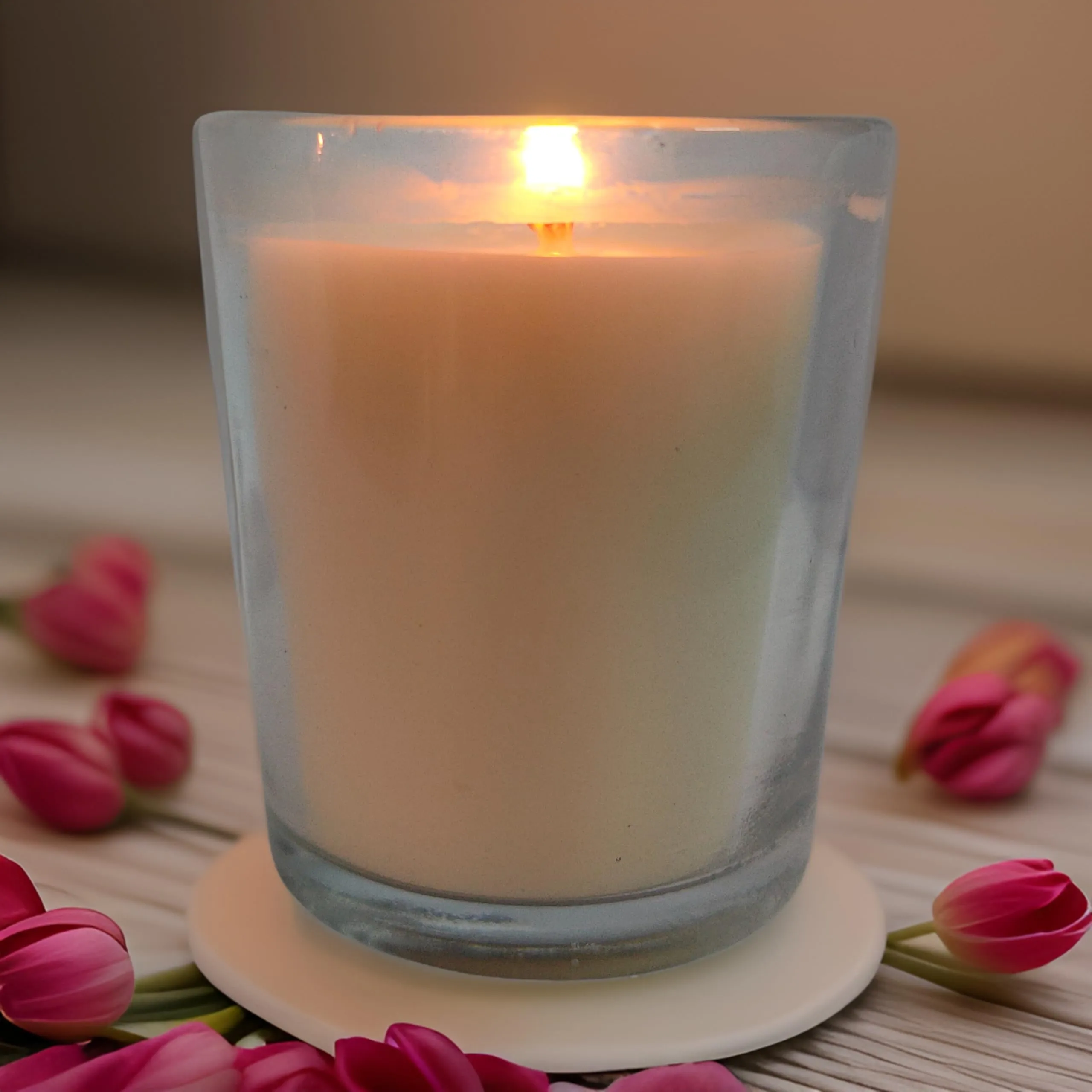 Jar Candle for Home Decorationa | Diwali Candle | Valaentine Day Decoration Candle | Organic SOYA Wax Candle | 44 Hrs Burn Time