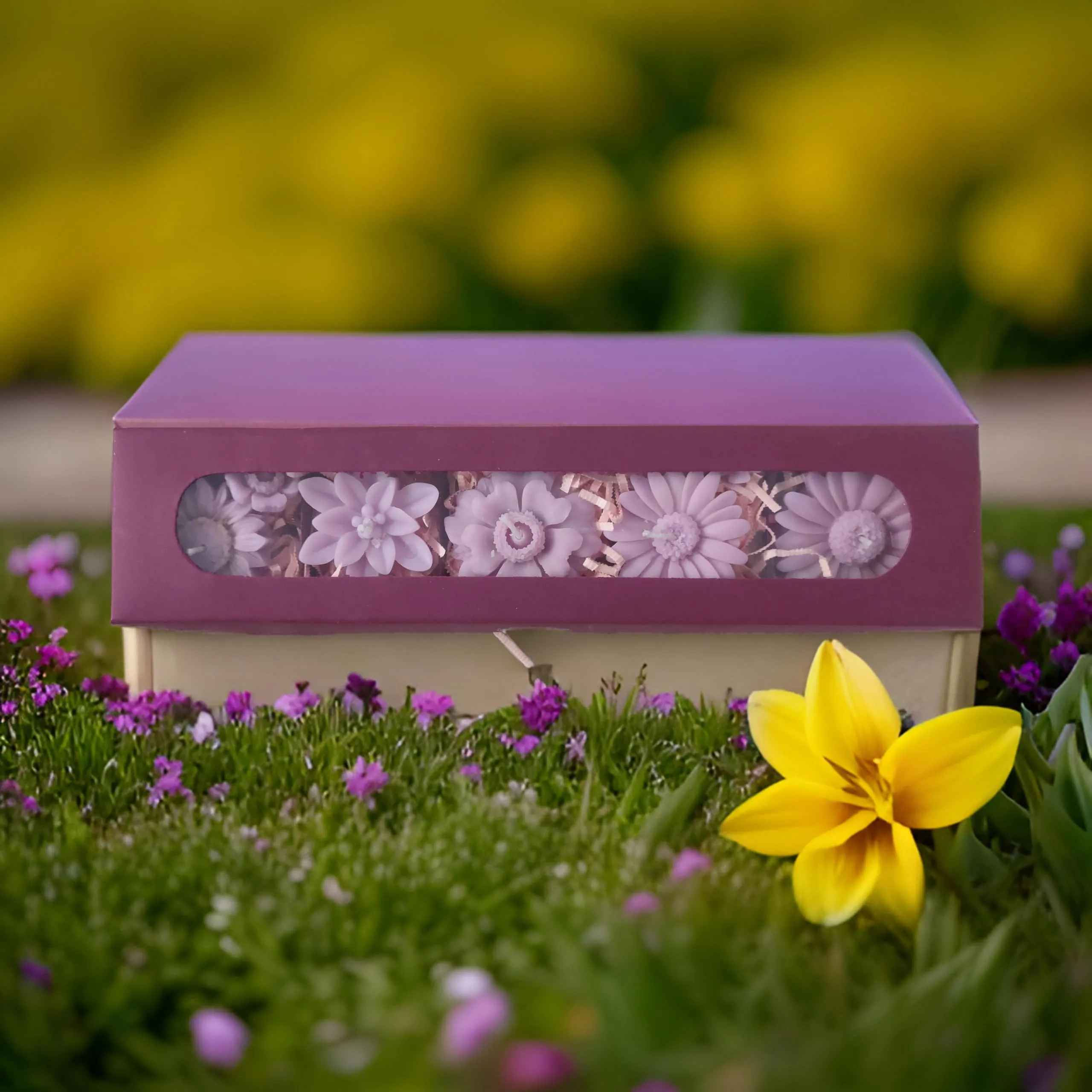 SS Enterprise Floating Candle, SOYA Wax Candles, Organic Candles, Diwali Candles Set of 6