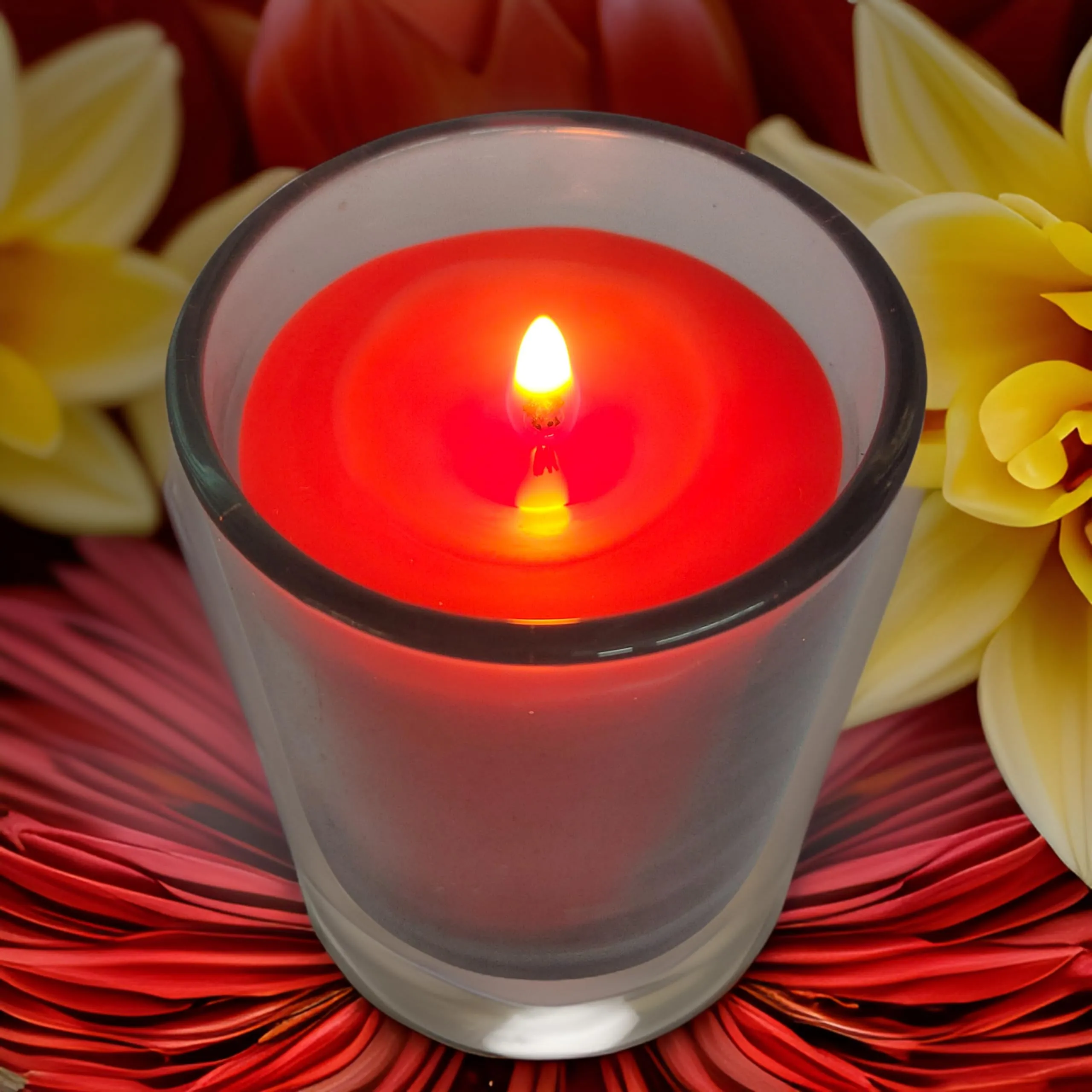 Jar Candle for Home Decorationa | Diwali Candle | Valaentine Day Decoration Candle | Organic SOYA Wax Candle | 44 Hrs Burn Time