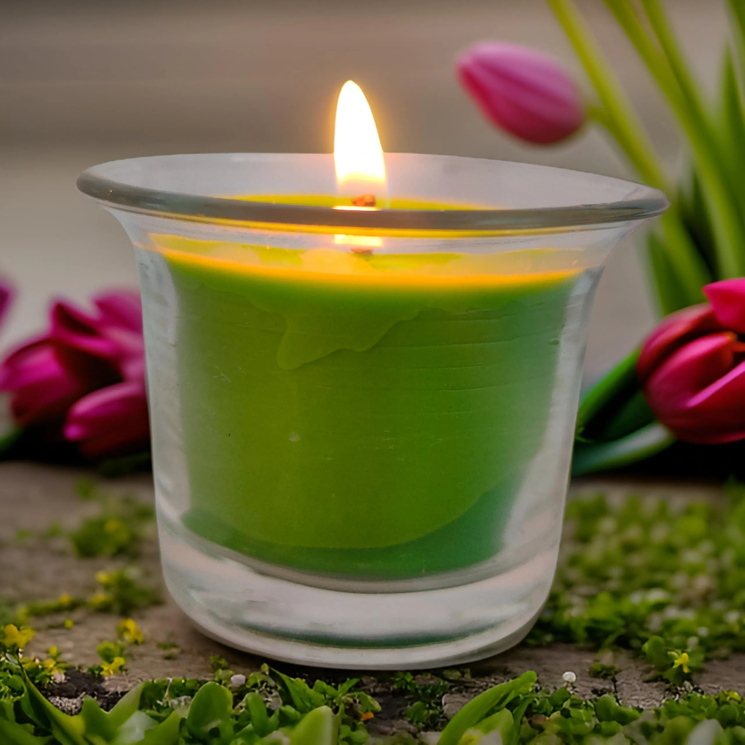 Jar Candle for Home Decorationa | Diwali Candle | Valaentine Day Decoration Candle | Organic SOYA Wax Candle | 44 Hrs Burn Time