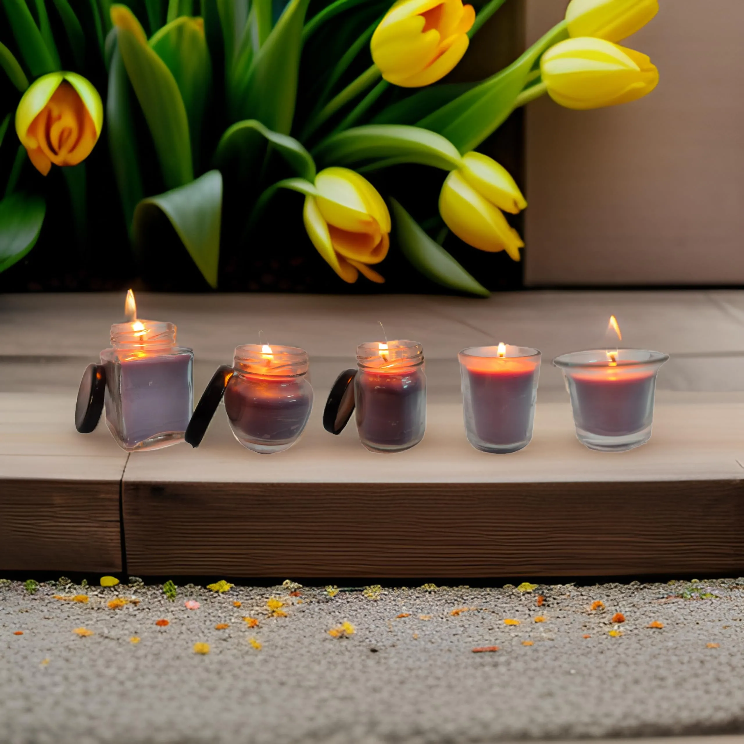 Jar Candle for Home Decorationa | Diwali Candle | Valaentine Day Decoration Candle | Organic SOYA Wax Candle | 44 Hrs Burn Time