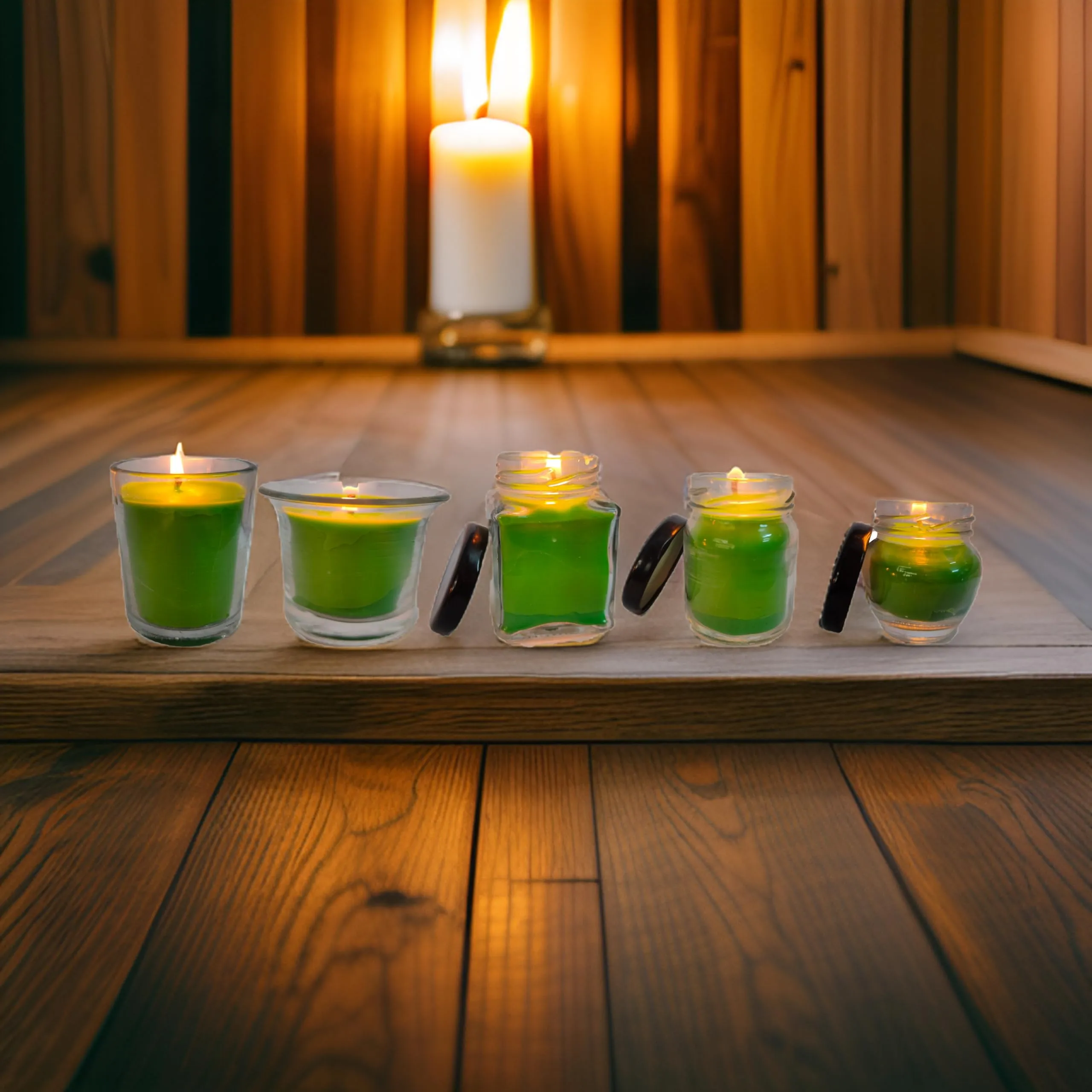 Jar Candle for Home Decorationa | Diwali Candle | Valaentine Day Decoration Candle | Organic SOYA Wax Candle | 44 Hrs Burn Time