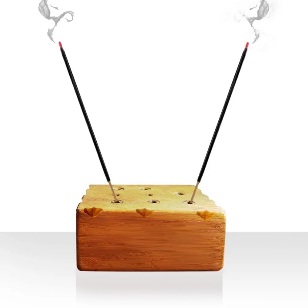 EMPEROR ART GALLERY, Jackfruit Wooden Wooden Incense Holder