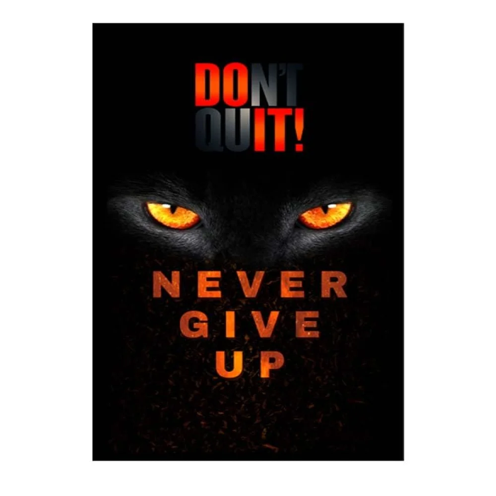 Watch Your Thoughts Motivational Poster Modern Laminated Digital Prints Wall Art