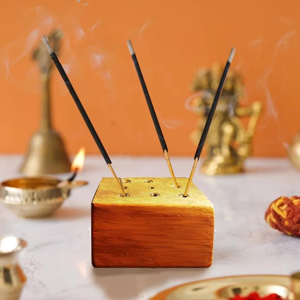 EMPEROR ART GALLERY, Jackfruit Wooden Wooden Incense Holder