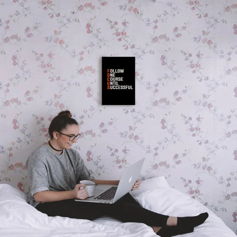 Watch Your Thoughts Motivational Poster Modern Laminated Digital Prints Wall Art