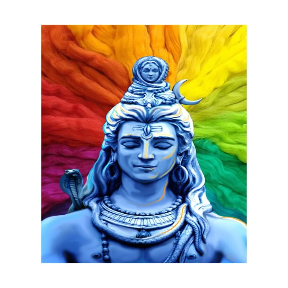 Lords Laminated Digital Print With Hardbord Mounted(12x9.5) in (Lord Laksmi/durga/hanuman/krishna/shiva)