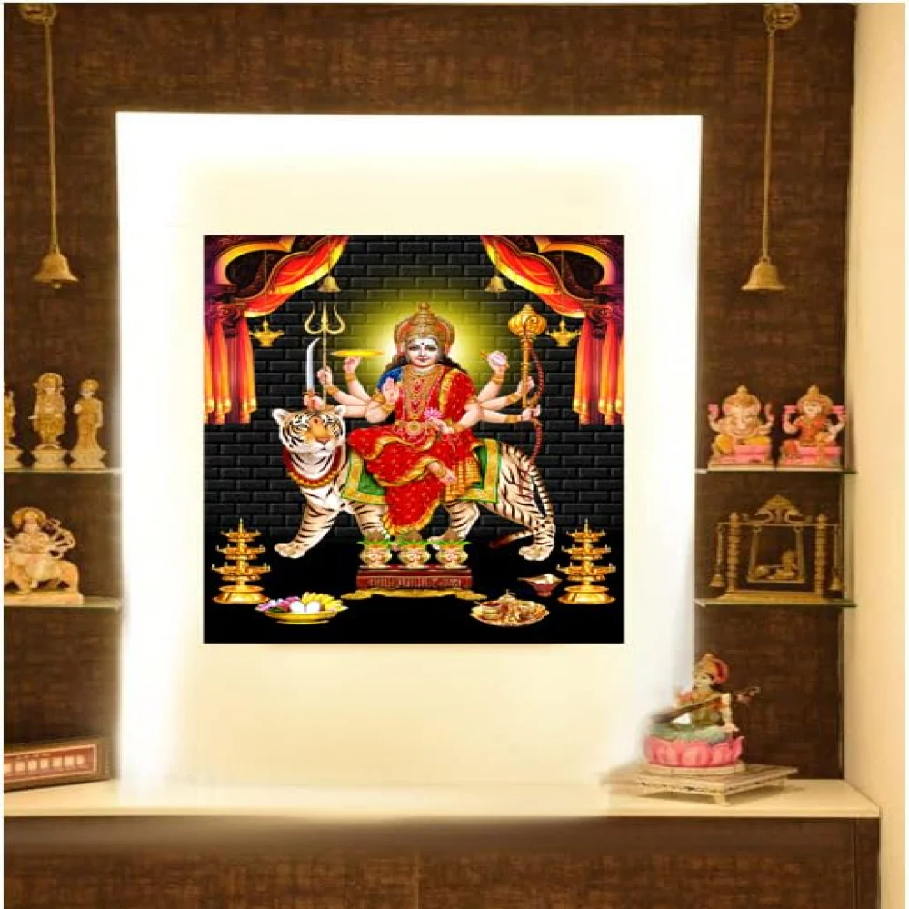 Lords Laminated Digital Print With Hardbord Mounted(12x9.5) in (Lord Laksmi/durga/hanuman/krishna/shiva)