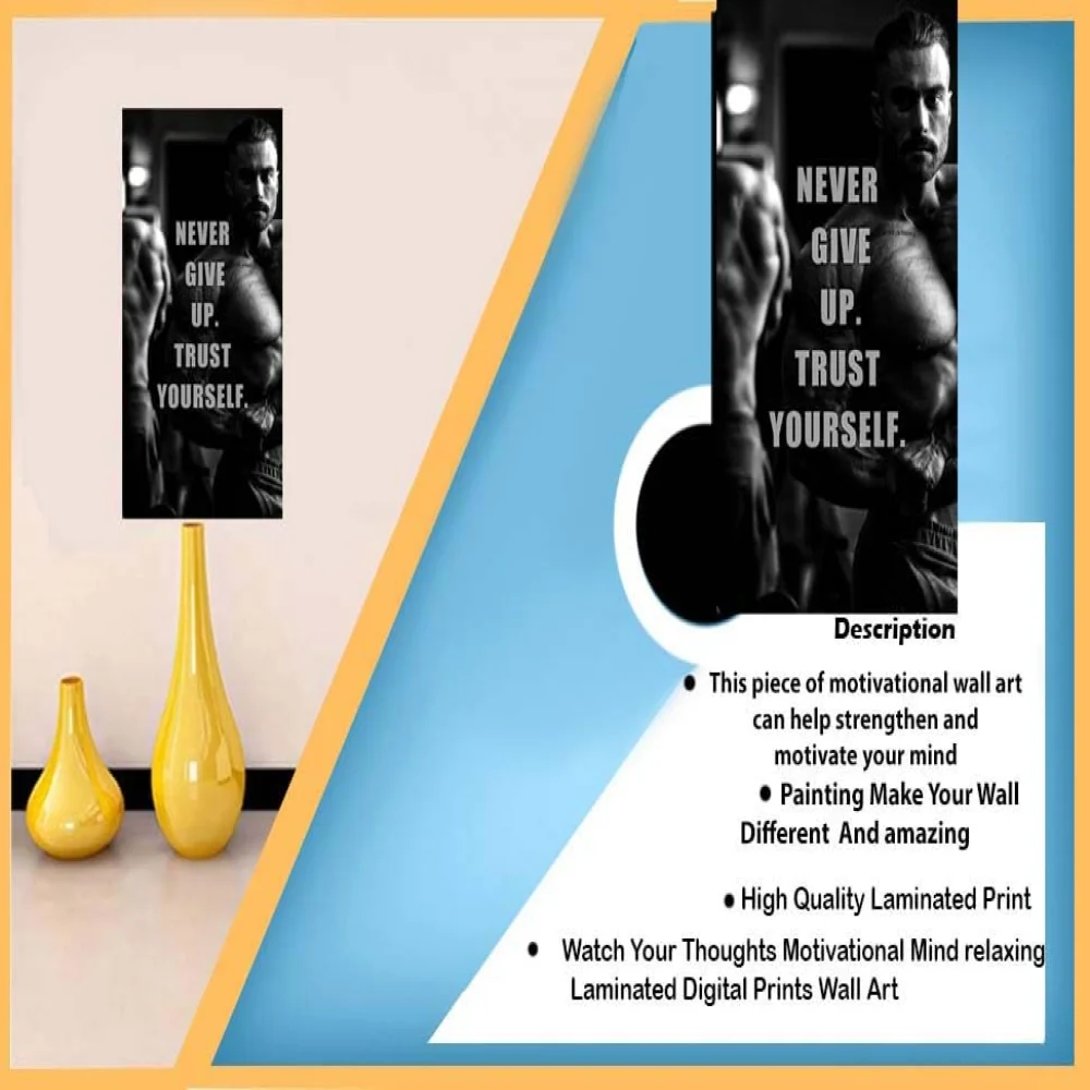 Watch Your Thoughts Motivational Poster Modern Laminated Digital Prints Wall Art