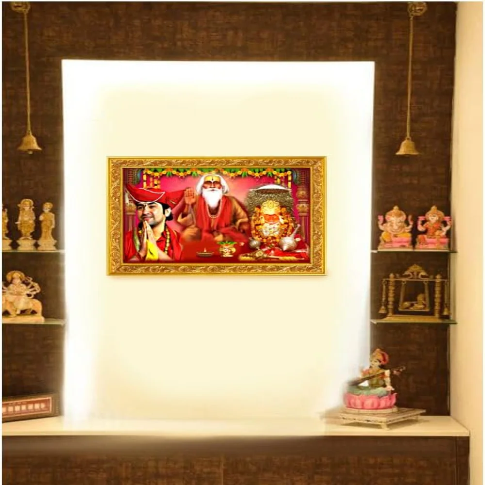 Mperor, Bageswar dham/bageswar baba/bageswar sarkar/pandit dhirendra shastri LaminatedDigital Reprint With Hardboard (12.6x9.4) in