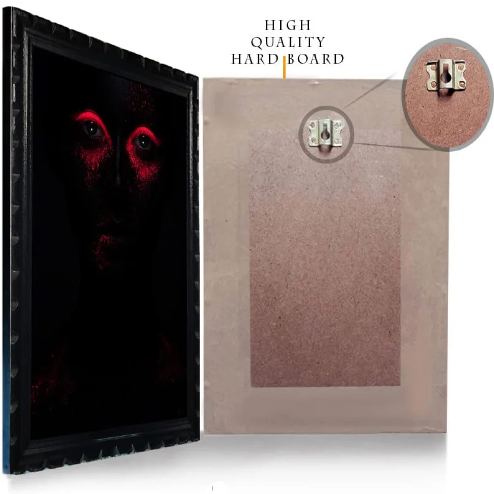 Mperor ,The Black Eye Lady Digital Re Print With Original Wood Frame(17.3x13.6) in