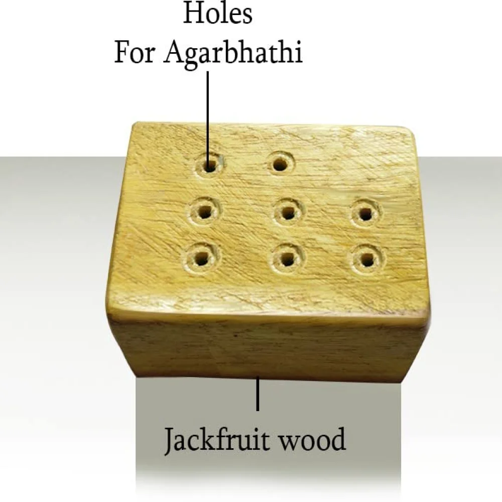 EMPEROR ART GALLERY, Jackfruit Wooden Wooden Incense Holder