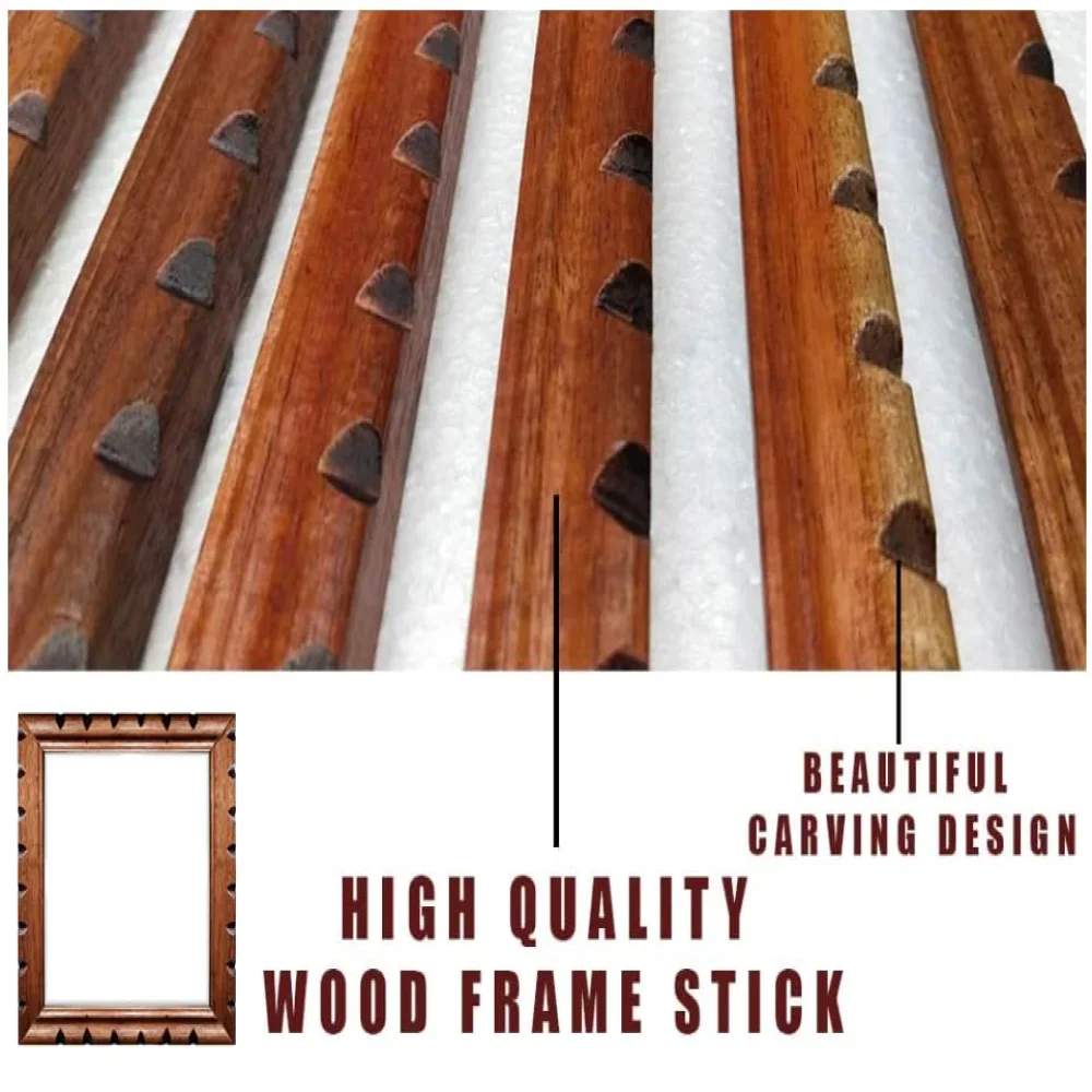 EMPEROR ART GALLERY, Original Wood Frame Stick Only One Stick (Size 51#) Inches
