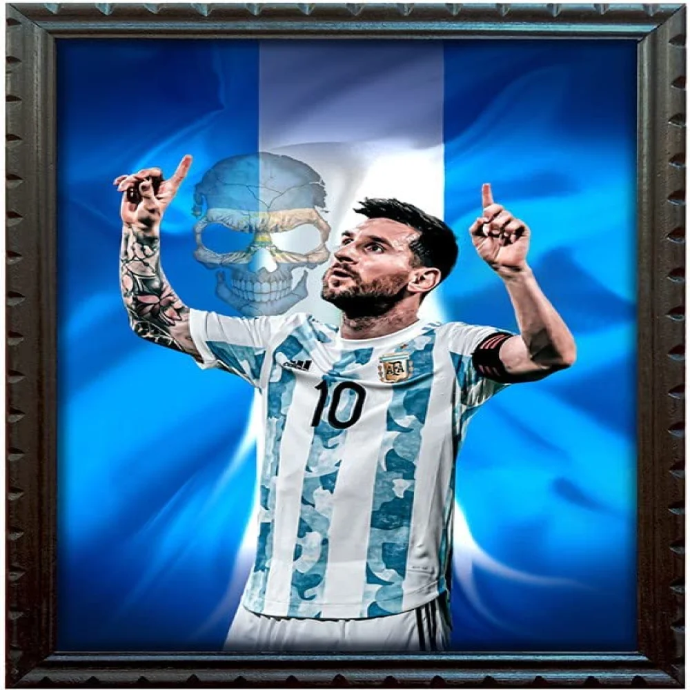 Laminated Digital Re Print With Original Wood Frame (18 x 13) in