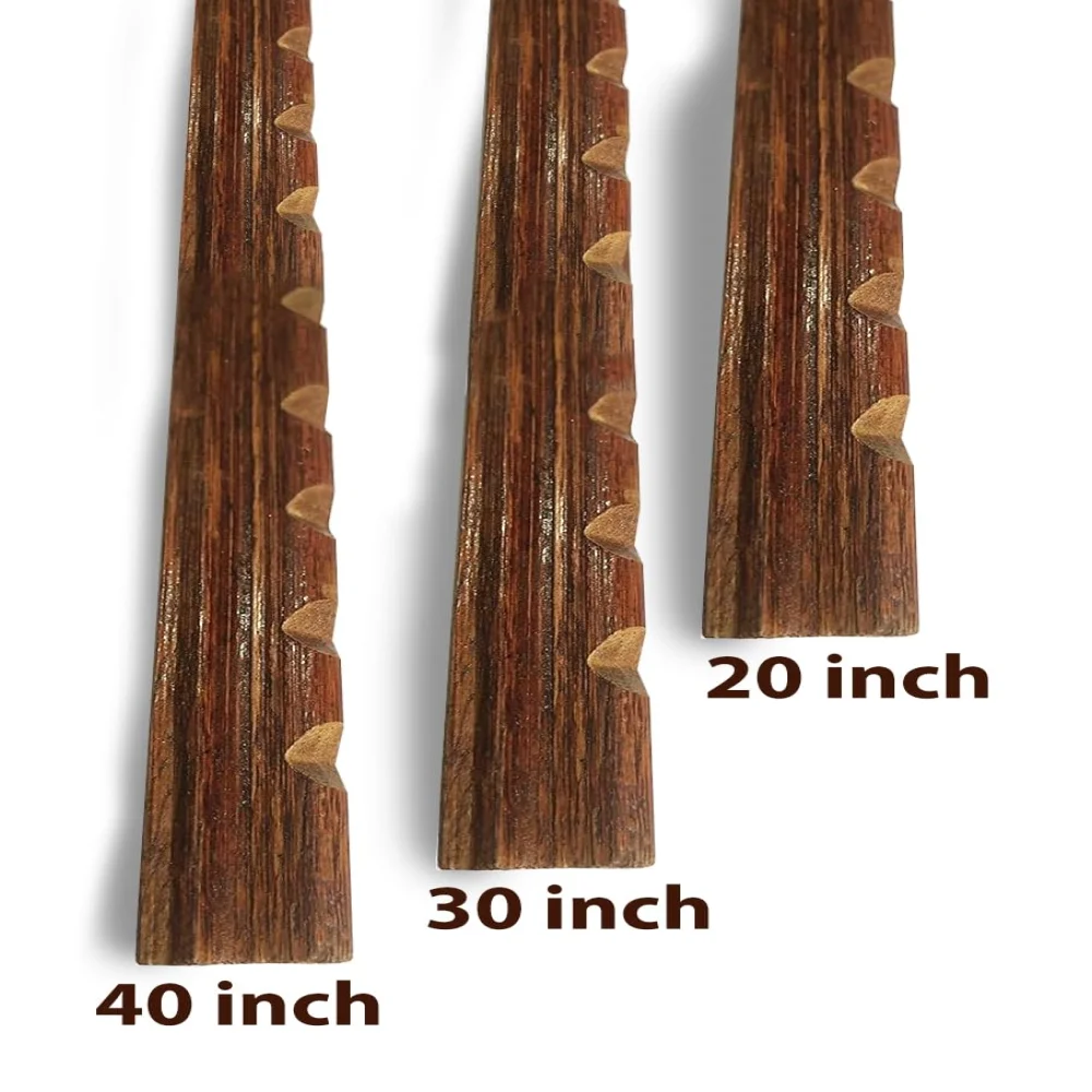 Emperor Art Gallery: Set of 3 Original Wooden Frame Sticks.(40,30,20) Inches