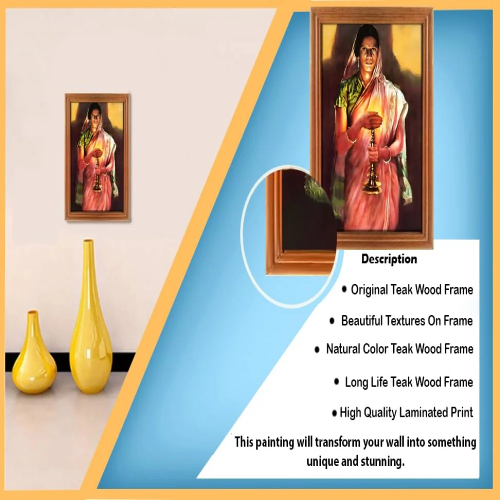 Painting (Lady With lamp)