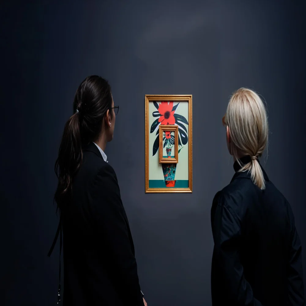 EMPEROR ART GALLERY®, Wall Deco Special Laminated Print With Teak Wooden Photo Frame size (12x9, 3.2x4) in