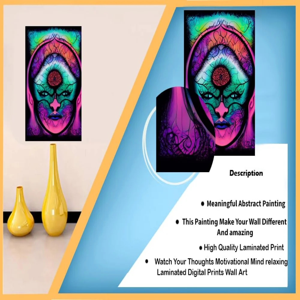 Wall Deco Special Laminated Print Digital Reprint