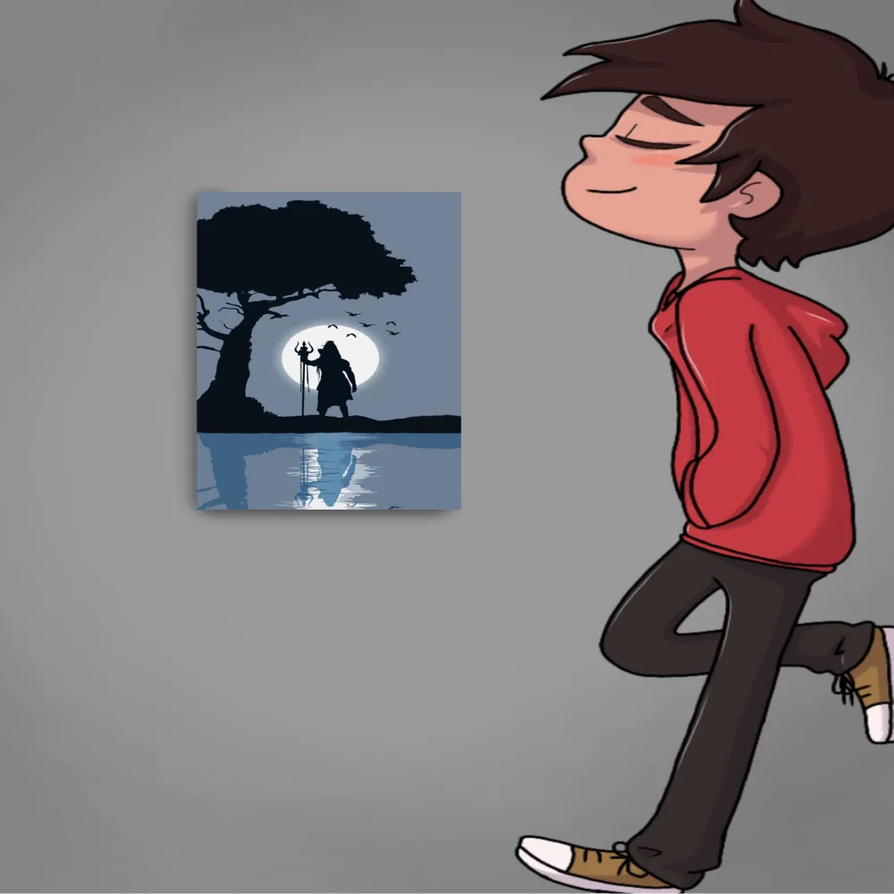 Wall Deco Special Laminated Print Digital Reprint