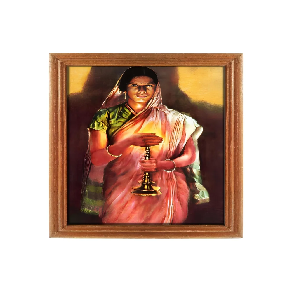 Painting (Lady With lamp)