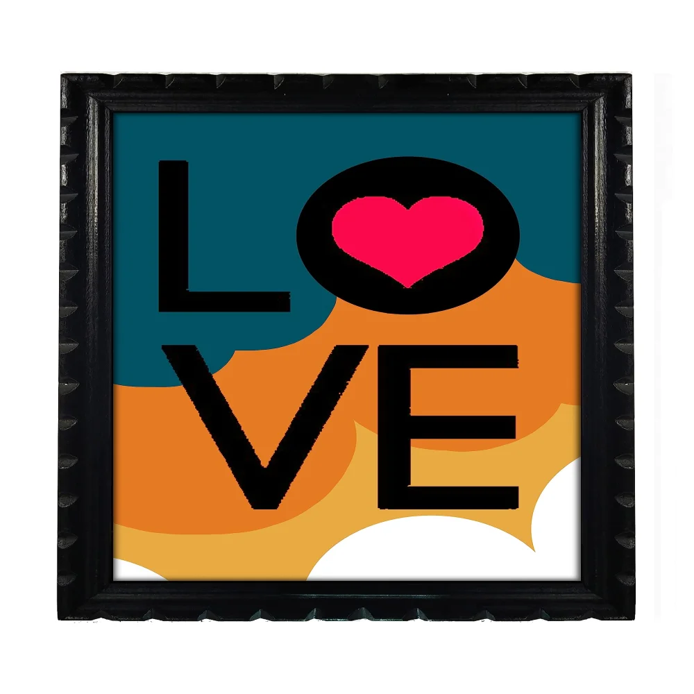 Watch Your Thoughts Motivational Poster Modern Laminated Digital Prints Wall Art Paintings Ready to Hang for Office Living Room Home Decorations and Wood Framed (13.6x19) in