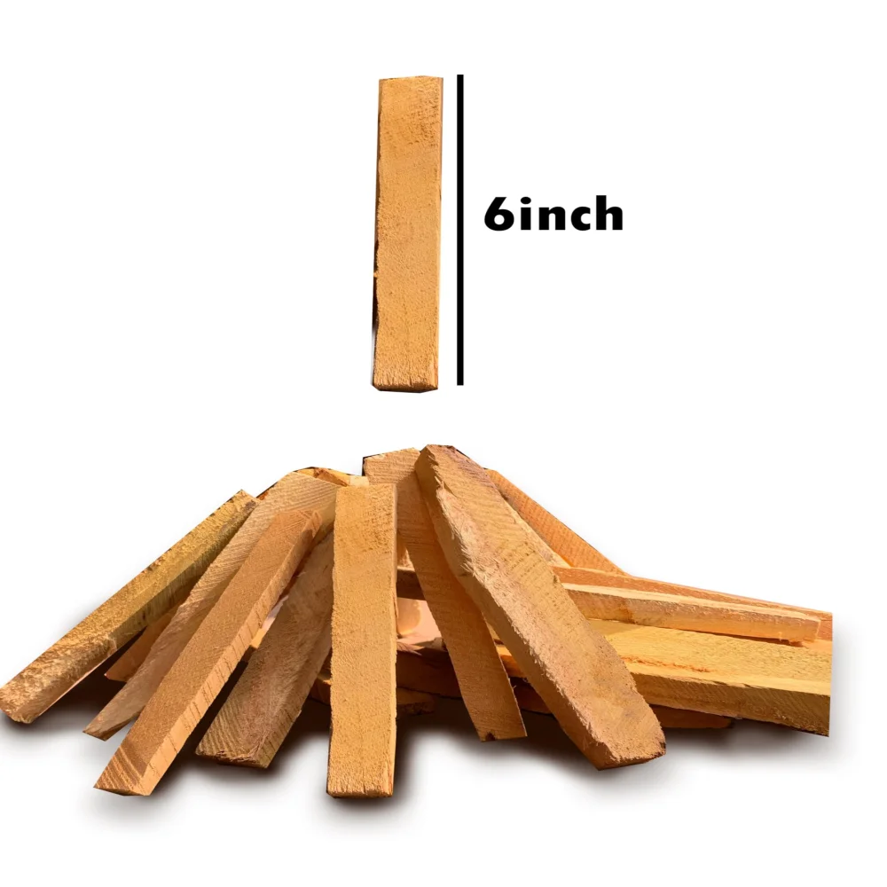 Emperor Art Gallery®,Jackfruit and Mango Wooden Mixed Sticks for Havan Kund, Completely Dry Wood Set of 30