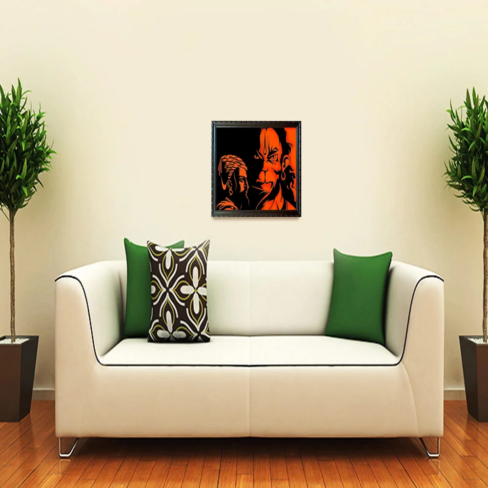 EMPEROR ART GALLERY mperor, Laminated Digital RePrint With Wooden Frame (18x13.4) In