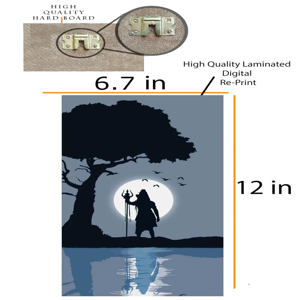 Wall Deco Special Laminated Print Digital Reprint