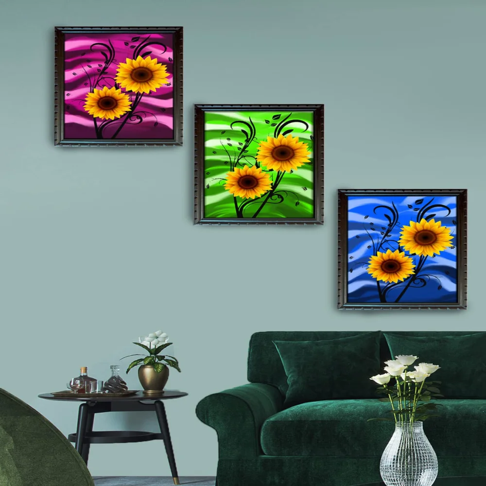 Flower Art Digital Reprint 18 inch x 13.6 inch