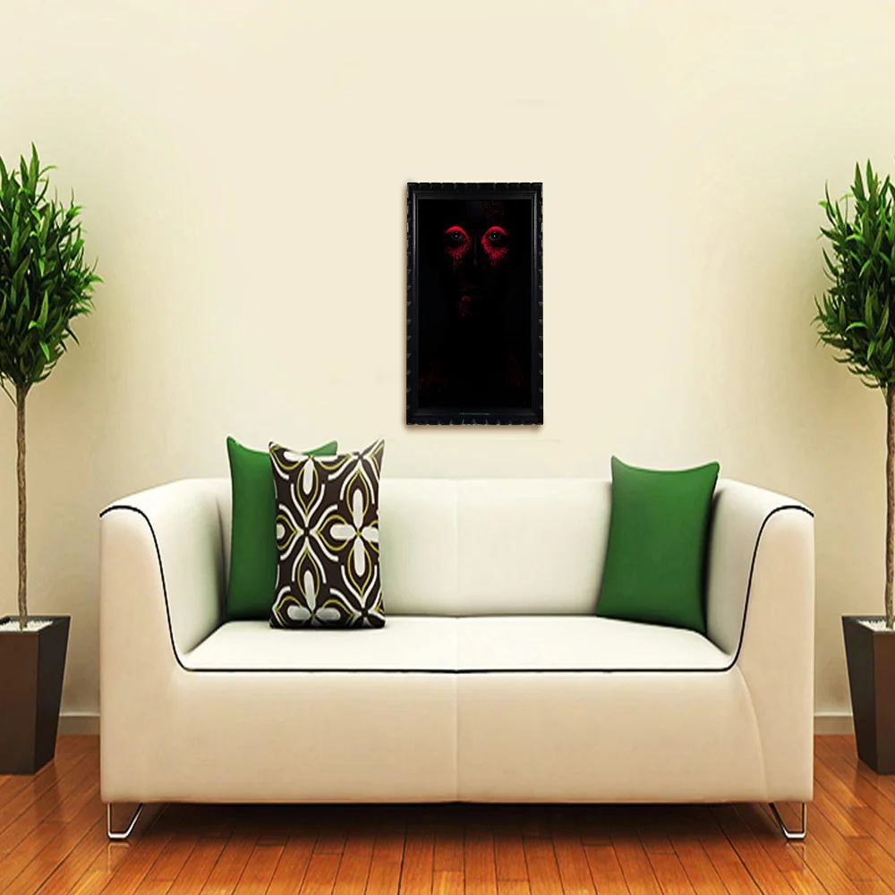 Mperor ,The Black Eye Lady Digital Re Print With Original Wood Frame(17.3x13.6) in