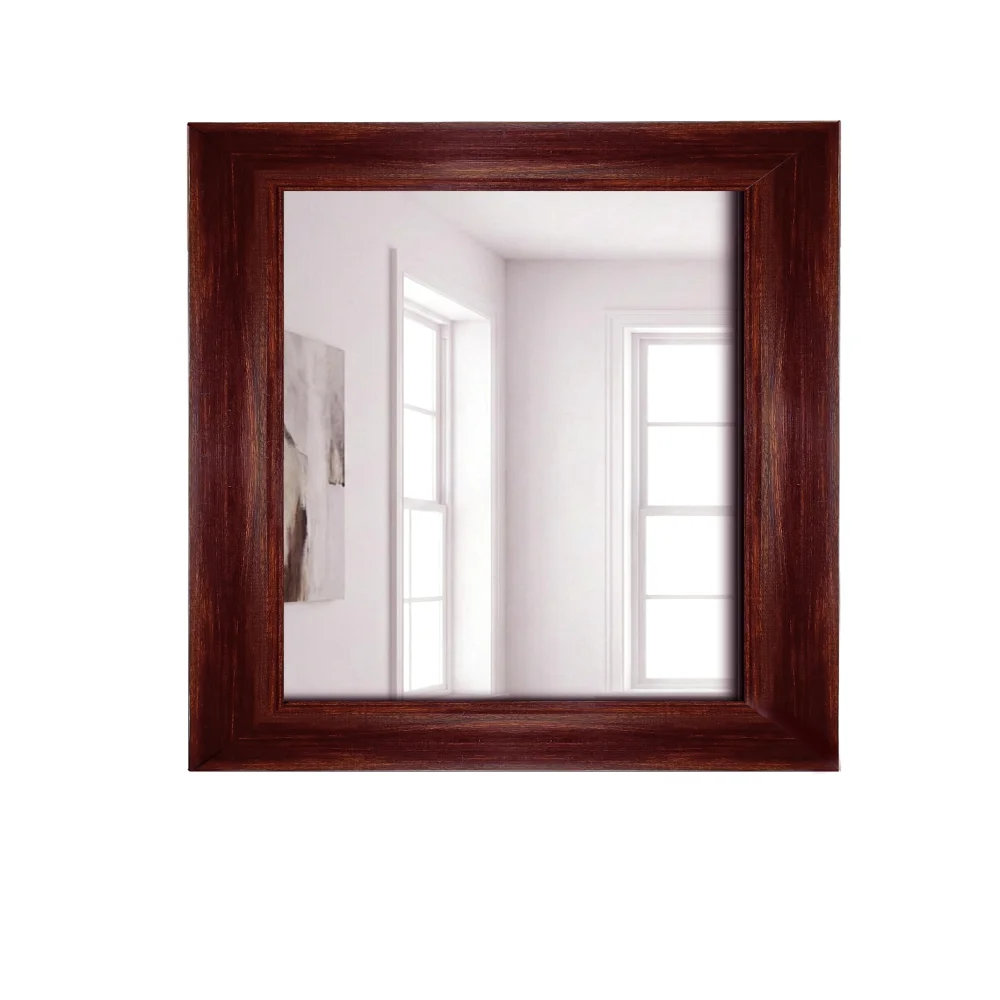 EMPEROR ART GALLERY®, Veeti Colour Premium Wall Mirror with Wooden Frame, 20 x 14 Inch, Rich Polished Veeti Colour Finish, 3mm Glass Thickness, Living Room Bed Room Decor