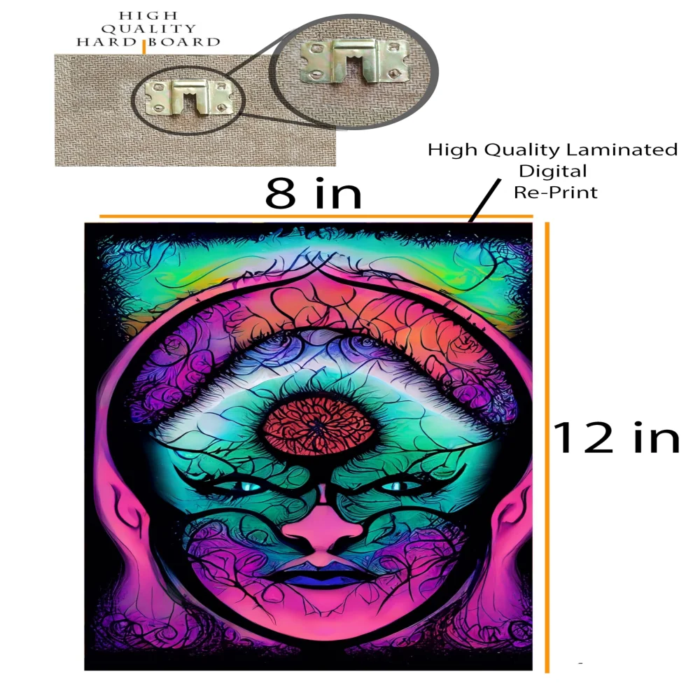 Wall Deco Special Laminated Print Digital Reprint