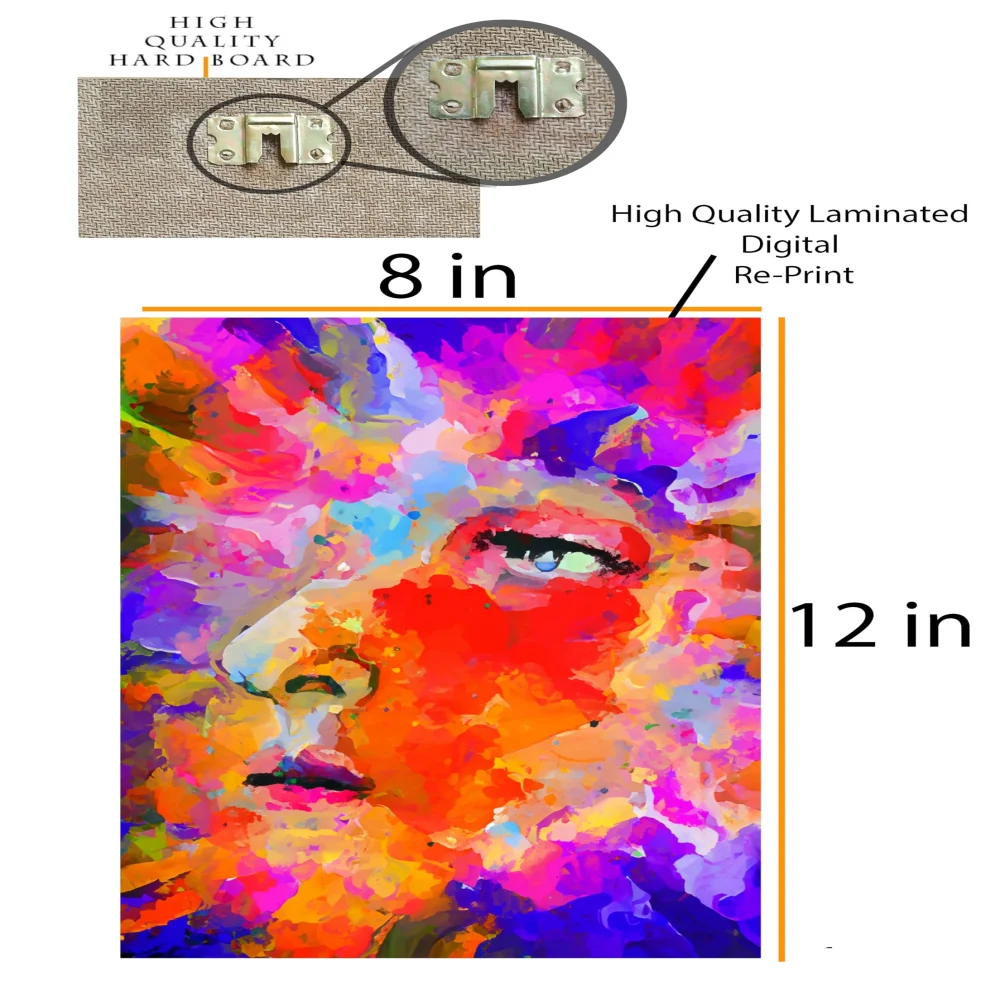 Wall Deco Special Laminated Print Digital Reprint