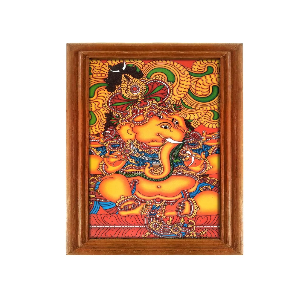 Lords Mural Painting laminated Digital RePrint With Teak Wood Frame